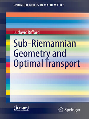cover image of Sub-Riemannian Geometry and Optimal Transport